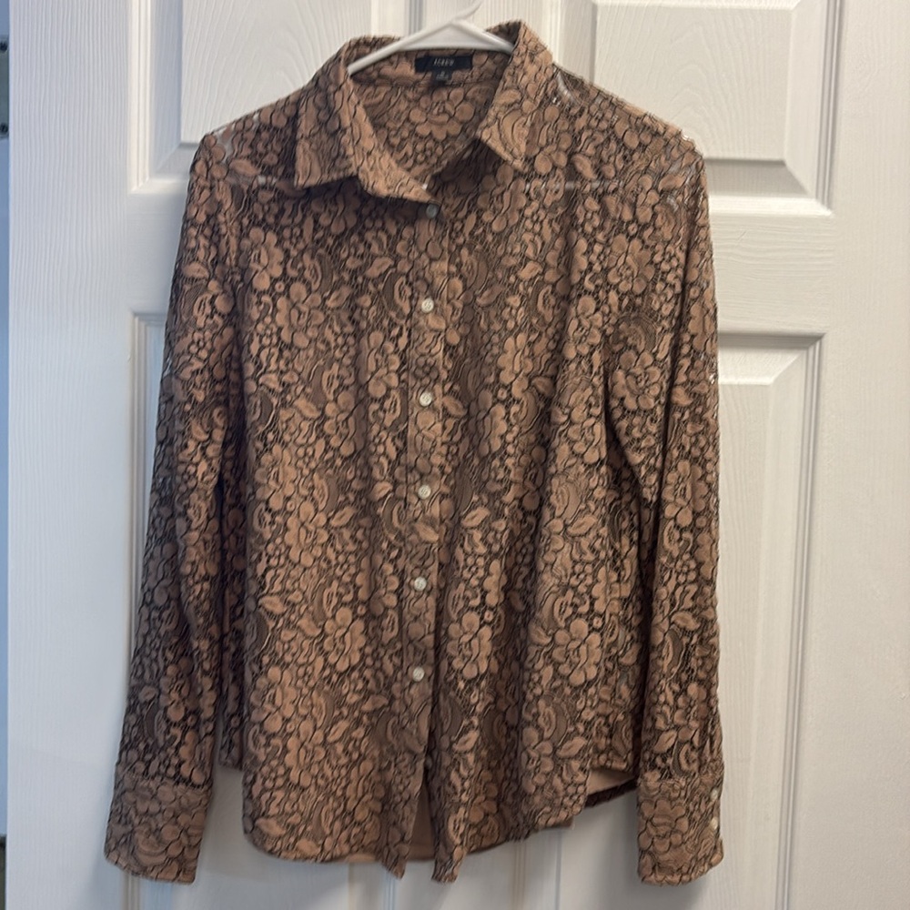 J Crew blouse and camisole